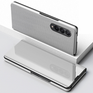 Pour Samsung <span class=keywords><strong>Z</strong></span> <span class=keywords><strong>Fold</strong></span> <span class=keywords><strong>4</strong></span>, <span class=keywords><strong>coque</strong></span> de téléphone pliable de luxe avec béquille, miroir, PC, TPU, <span class=keywords><strong>coque</strong></span> de téléphone pour Samsung Galaxy <span class=keywords><strong>Z</strong></span> <span class=keywords><strong>Fold</strong></span> 3 5G - Product Image 1