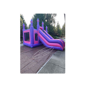Ngoài trời trượt nước Inflatable hồ bơi Trò chơi trượt cho trẻ em Inflatable trở ngại Combo - Product Image 1