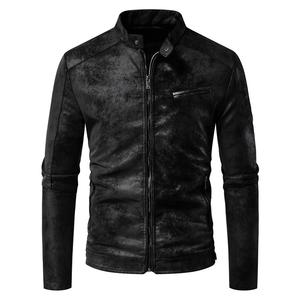 جلد عالي الجودة تصميم مخصص جاكيت لراكبي الدراجات للرجال سريع الجفاف تنفس ماء الجبهة الشتاء - Product Image 1