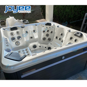 JOYEE Bain à remous moderne Bain à remous Balboa Bain à remous extérieur pour 5 personnes Bain à remous pour <span class=keywords><strong>piscine</strong></span> Tube à remous extérieur Jets LX Pompe Balboa - Product Image 3