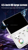 Nouvelles consoles de jeux portables R36 Ultra X, écran IPS de 4,5 pouces, système Linux 3000 mAh, console de jeux vidéo classique de 64 Go pour enfants