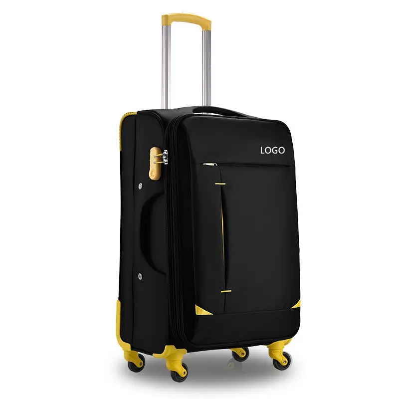 4*360 Degree Wheel Aluminum Trolley Large Travel Trolley Suitcase For Sale