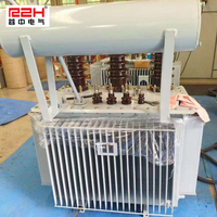 Transformador de Corriente y Voltaje para Exteriores, Trifásico, 400V a 22KV, Entrada 10KV, Salida 380V, 60Hz, Sumergido en Aceite