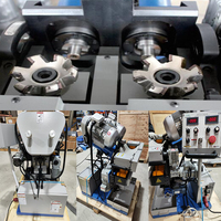 Machine à chanfreiner les tôles d'acier double face TMM-100D, machine de fraisage automatique des bords pour les cuves sous pression et la construction navale