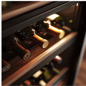 Factory Design Wine Cabinet Stainless-steel <b>Cooling</b> <b>Rack</b> Cellar Humidity Control Type Stainless Steel Wine Cabinet Material - Product Image 3