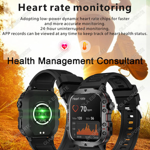 Reloj Inteligente GPS para Exteriores HT36, Resistente al Agua IP68, Linterna LED, Monitor de Ritmo Cardíaco, Reloj Deportivo para Hombre - Product Image 3