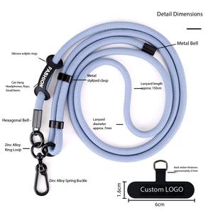 Correa de Poliéster de 8 mm para Teléfono Móvil y Cámara con Impresión en Relieve, Resistente y Duradera, Porta Credenciales Antipérdida - Product Image 3