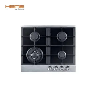 CE-Zertifizierung Haushaltsgeräte Küche mit integriertem Gas Kochkolben 60 Cm 4 Brenner Gasherd