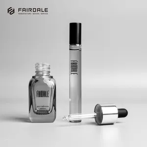 도매 화장품 패키지 15ml 30ml 50ml 100ml 유리 빈 Dropper 병