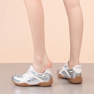 Zapatillas Retro para Mujer, Estilo Bowling Vintage, Zapatos Casuales con Suela de Goma, Plantilla de Piel de Cerdo, Estilo Slip-on - Product Image 1