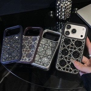 XP016 Funda para Teléfono Móvil con Cristales de Diamante, Compatible con 18promax, Nueva Funda Protectora Antihuellas para iPhone 17 16Pro - Product Image 1