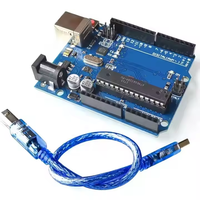   Placa de Desarrollo R3 Estilo Original con un Cable USB para Proyectos de Programación Electrónica DIY, Educación Estudiantil y Robótica
