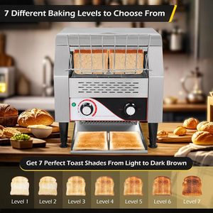 Four à pain en acier inoxydable certifié CE ETL, modèle TT-300, four électrique, meilleur équipement de boulangerie pour <span class=keywords><strong>la</strong></span> cuisine, 2200W, usage commercial - Product Image 6