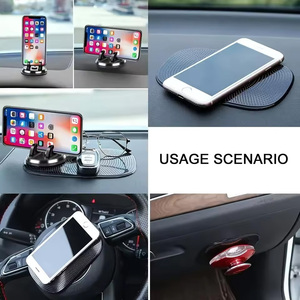 Alfombrilla Antideslizante para el Tablero del Automóvil, Alfombrilla de Silicona Antideslizante para Teléfono Celular, Almohadilla Adhesiva Universal para Automóvil, Accesorios Interiores para Automóvil - Product Image 2