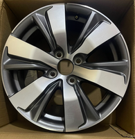 Rines de Aleación de Repuesto, Nuevo Estilo 16x6.5J 4X108, Ruedas para Auto con Acabado Plateado para Peugeot Citroën Elysee Sega
