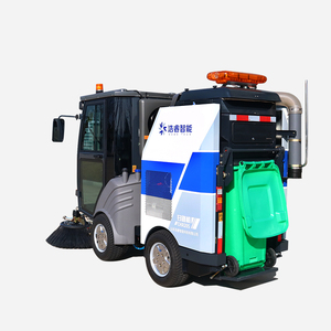 Balayeuse routière à quatre roues motrices Haide Diesel Perkins, <span class=keywords><strong>moteur</strong></span> diesel 18,4 kW, capacité de balayage 18000 m/h, Chine - Product Image 5
