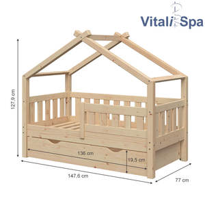 Kids Wooden Cubby Kids Dormitorio Drag <span class=keywords><strong>Cama</strong></span> doble Casa <span class=keywords><strong>de</strong></span> madera <span class=keywords><strong>Cama</strong></span> Lit Enfant Rotin <span class=keywords><strong>Cama</strong></span> para niños - Product Image 3