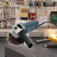 Meuleuse d'angle sans fil professionnelle personnalisable de 100 mm avec interrupteur à palette pour le bricolage et le conditionnement de surface de qualité industrielle – Fabriquée en Chine