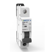 Disjoncteur à boîtier moulé le plus vendu approuvé CE TUV MCCB vente directe d'usine MCB