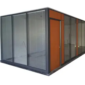 Ebunge Partition Soundproof Office Partition System Aluminum Glass Partition Wall Manufacturer