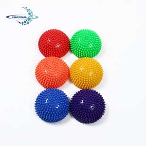 Bola de masaje para niños, Bola de Yoga media redonda colorida para Fitness, venta al por mayor - Product Image 4