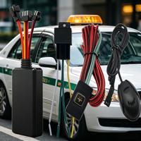 Traceur GPS 4G 8 fils pour véhicule de livraison express, taxi, véhicule logistique, avec détection ACC et alarme SOS pour la sécurité automobile