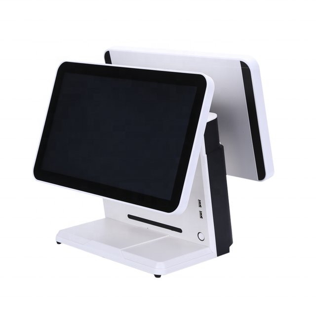 Aonpos OEM  Dual Screen High Quality Resolution Cash Register  Capacitive Touch Screen Point of Sale Windows Pos System