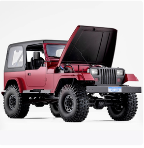 New FMS 1/10 Mashigan RC Car Rock Crawler RS Red 4WD Climbing Scale Retro Vehicle for Adult Christmas Gift Adventurer <b>Toys</b> 1:10 - Product Image 6