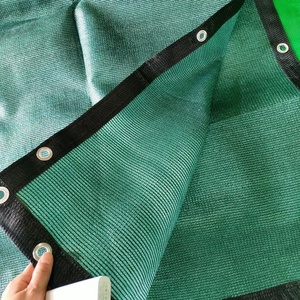 HDPE màu xanh lá cây hàng rào màn hình riêng tư 6ft x 100ft kính chắn gió Bìa lưới lưới bóng vải vải cho vườn - Product Image 5