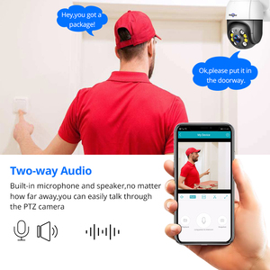 Cámara Wifi Hiseeu 5MP PTZ Icsee P2P con Vista Remota, Seguridad IP Inalámbrica HD, Detección de Movimiento, Exterior Z-WHD815B, Seguridad Inteligente Inalámbrica - Product Image 5