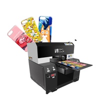 SinoColor A3 A2 i3200-U1 HD 2400dpi CMJN + vernis coque de téléphone balle de golf à plat et rouleau tout en un imprimante UV DTF avec plastifieuse