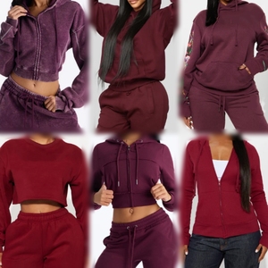 Sweat-shirts d'occasion pour femmes, lots mixtes de sweats à capuche et pulls, surplus en gros pour la revente de vêtements - Product Image 3