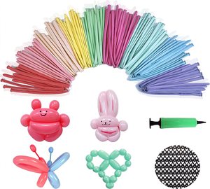 Globos largos de modelado para niños, decoración de fiesta de <span class=keywords><strong>cumpleaños</strong></span>, boda, payaso, torsión de látex mágico, 260Q - Product Image 6