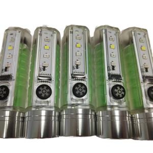 Mini White <b>Led</b> <b>Flashlight</b> 5W Rechargeable Aluminum Alloy Dimmable Outdoor Emergency Light - Product Image 3