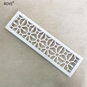 Diffuseur de Ventilation de Plafond <span class=keywords><strong>Rectangulaire</strong></span> Moderne Notre Propre <span class=keywords><strong>Grille</strong></span> d'aération Élégant Aluminium Acier Inoxydable Décoratif Air - Product Image 4