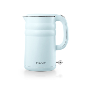 <span class=keywords><strong>Bouilloire</strong></span> électrique en acier inoxydable crème mate 1.5L 1500W chauffe-thé eau bouillante arrêt automatique et protection contre l'ébullition et le séchage - Product Image 4