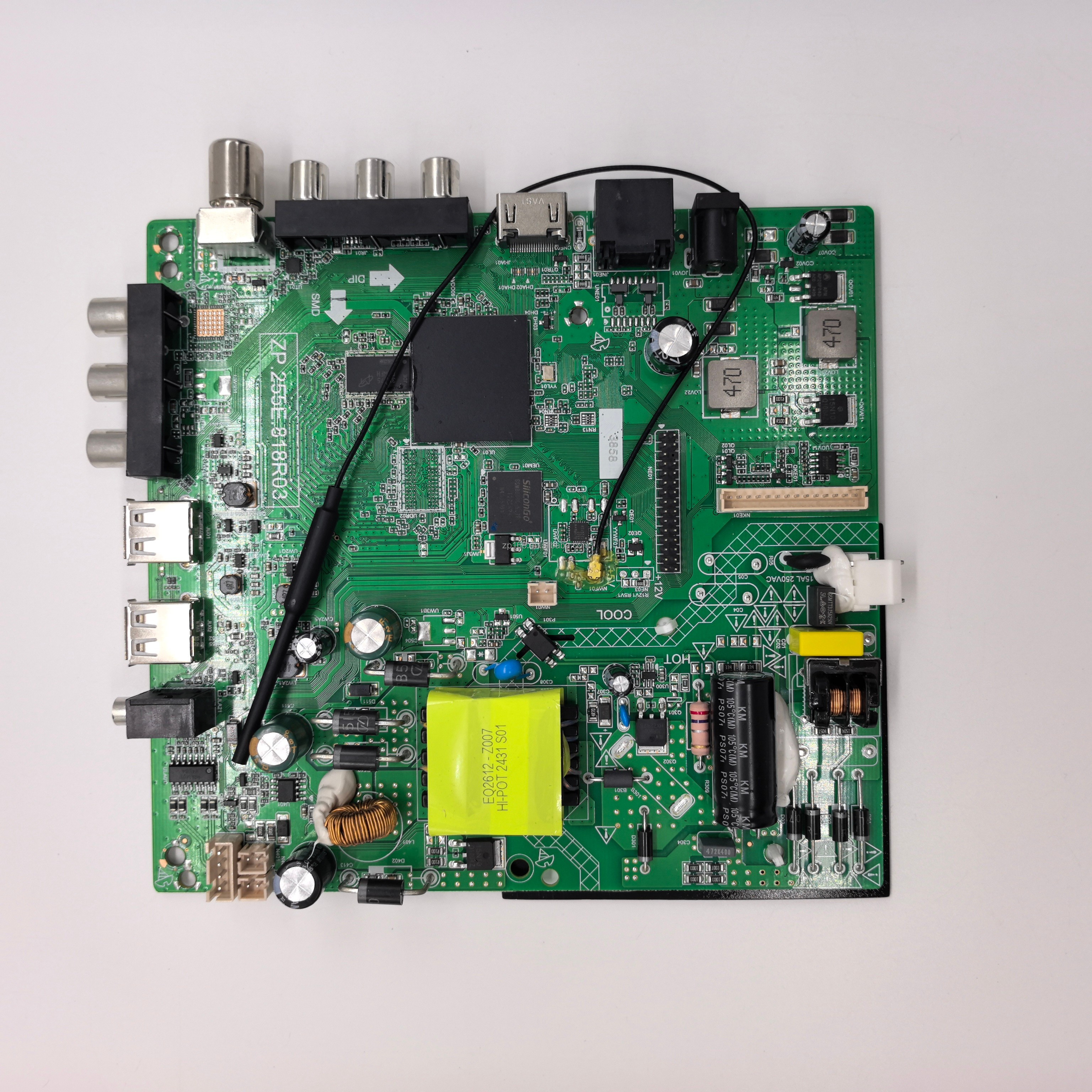Smart LED TV Motherboard ZP.255E.818R02 - 25W Power, Android 12