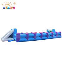 WINSUN Jeu de football gonflable géant interactif d'extérieur CE Commercial, terrain de football en PVC pour adultes, sans plomb, ignifuge et étanche
