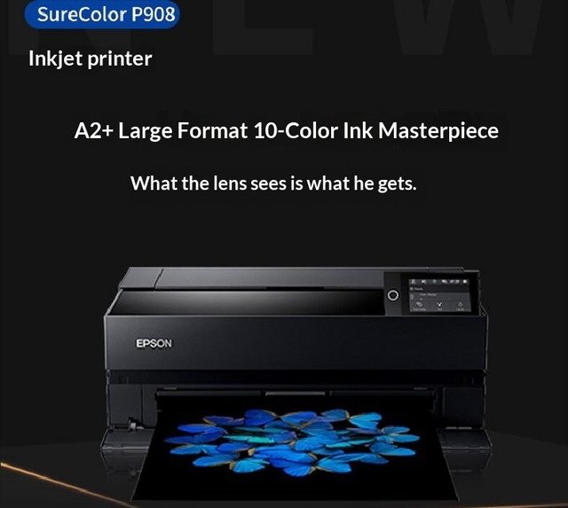 For SureColor P908 for A2 Home & Home Office Professional 10 Color Ink Cartridge Inkjet Printer