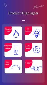 KURMI ไฟแช็คเป่าลมโปร่งใสพิมพ์สีสุดสร้างสรรค์ออกแบบได้ตามต้องการ - Product Image 5