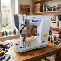 Machine à coudre à tambour monofilaire Raynian-9910, idéale pour la couture des empeignes de chaussures et des poignées de sacs à main