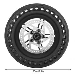 Accesorios <span class=keywords><strong>para</strong></span> patinete eléctrico, llanta de Rueda trasera <span class=keywords><strong>para</strong></span> <span class=keywords><strong>Xiaomi</strong></span> <span class=keywords><strong>M365</strong></span>, neumático sólido de panal y disco de freno - Product Image 2