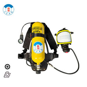 YEAN EC Sesli ve Işıklı Alarm Sistemli SCBA Çelik Gaz Tüplü Solunum Cihazı - Product Image 3