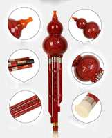Resin Dual Tone Gourd Silk C Reduced B Tuning Accuracy Easy to Blow for Adults, Children, Beginners