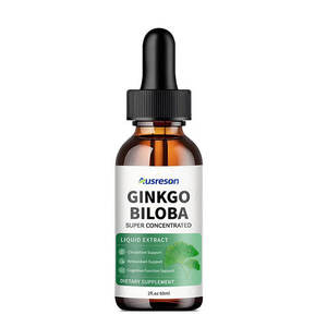 Vitaminas OEM ASAP, Extracto de Ginseng y Ginkgo Biloba en Gotas Líquidas, Bebidas Suplemento para el Cerebro, Líquido de Ginkgo Biloba - Product Image 1
