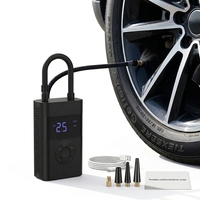 Tire Inflator Portable 25 Cylinder Smart Air Compressor Auto Fast Inflation Pump for Car Motorcycle Bicycle