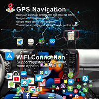 Autoradio Android de style Tesla 13,6 pouces pour camionnettes Dodge RAM 1500 2500 3500 2019-2022, unité centrale multimédia avec CarPlay sans fil