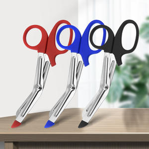 Ciseaux chirurgicaux réutilisables en acier inoxydable de 16 cm, cisailles pour pansements, soins personnels, beauté, 45g, vente d'usine - Product Image 6