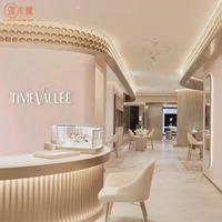 Vitrines de bijoux et de montres artistiques de luxe-Vitrines haut de gamme personnalisées pour les espaces de vente au détail axés sur le luxe