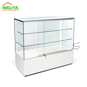 Vitrine <span class=keywords><strong>de</strong></span> bijoux en verre trempé à haute transparence avec bandes lumineuses à LED pour <span class=keywords><strong>les</strong></span> commerçants <span class=keywords><strong>de</strong></span> détail - Product Image 4